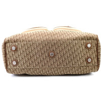 Dior Diorissimo Tessuto Jacquard Oblique Marrone e Beige