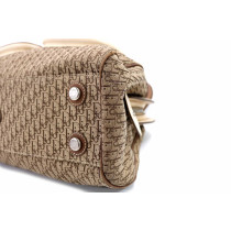 Dior Diorissimo Tessuto Jacquard Oblique Marrone e Beige