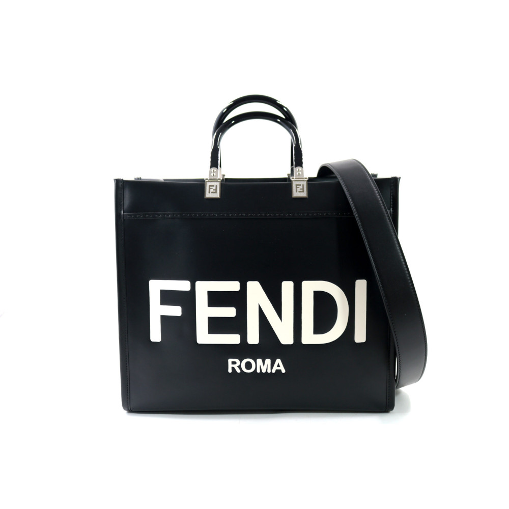 Fendi Mini Sunshine Pelle Nera