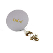Dior Orecchini Metallo e Resina Oro