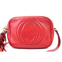 Gucci Soho Camera Bag Pelle Rossa