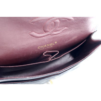 Chanel Classic Flap Media Pelle Nera
