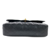 Chanel Classic Flap Media Pelle Nera