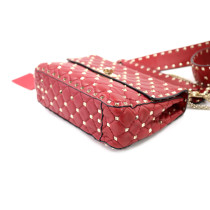 Valentino Spike Pelle Rossa