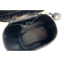 Chanel Vanity Bag Pelle Nera