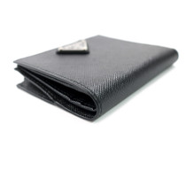 Prada Portafoglio Piccolo Pelle Saffiano Nera