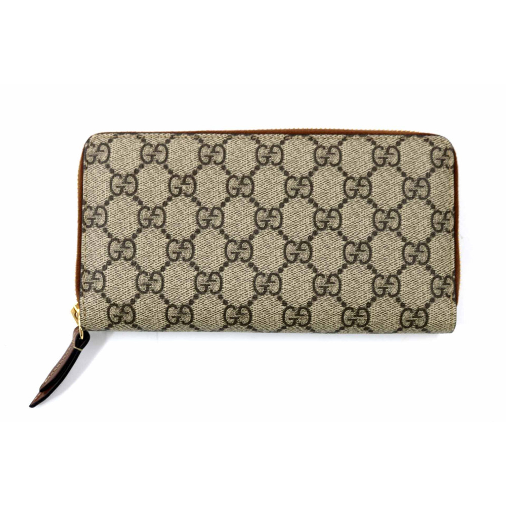 Gucci Portafoglio GG Supreme Beige