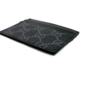 Gucci Portacarte Pelle Nera e Grigia