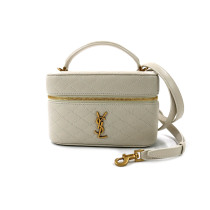 Saint Laurent Vanity Pelle Bianca