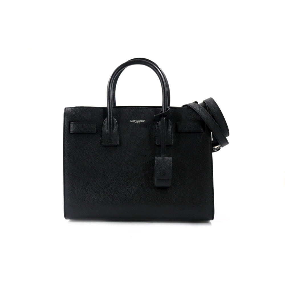 Saint Laurent Sac de Jour Pelle Nera