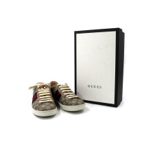 Gucci Sneackers Pelle Beige