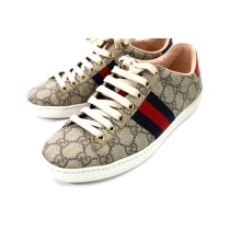 Gucci Sneackers Pelle Beige