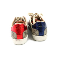 Gucci Sneackers Pelle Beige
