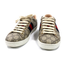 Gucci Sneackers Pelle Beige