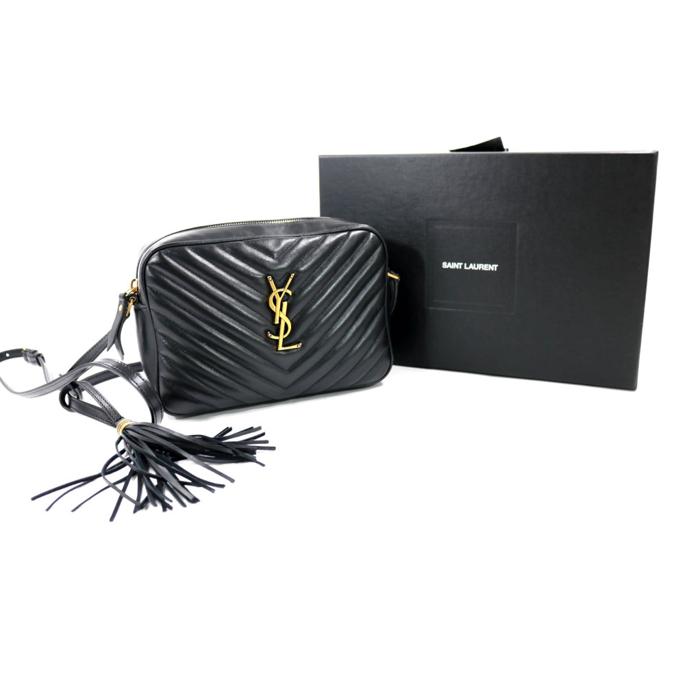 Saint Laurent Camera Bag Pelle Nera