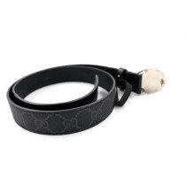 Gucci Cintura Pelle Blu