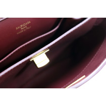 Balenciaga Rodeo Pelle Bordeaux
