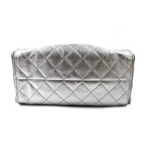 Chanel 25 Shopping Pelle Argento