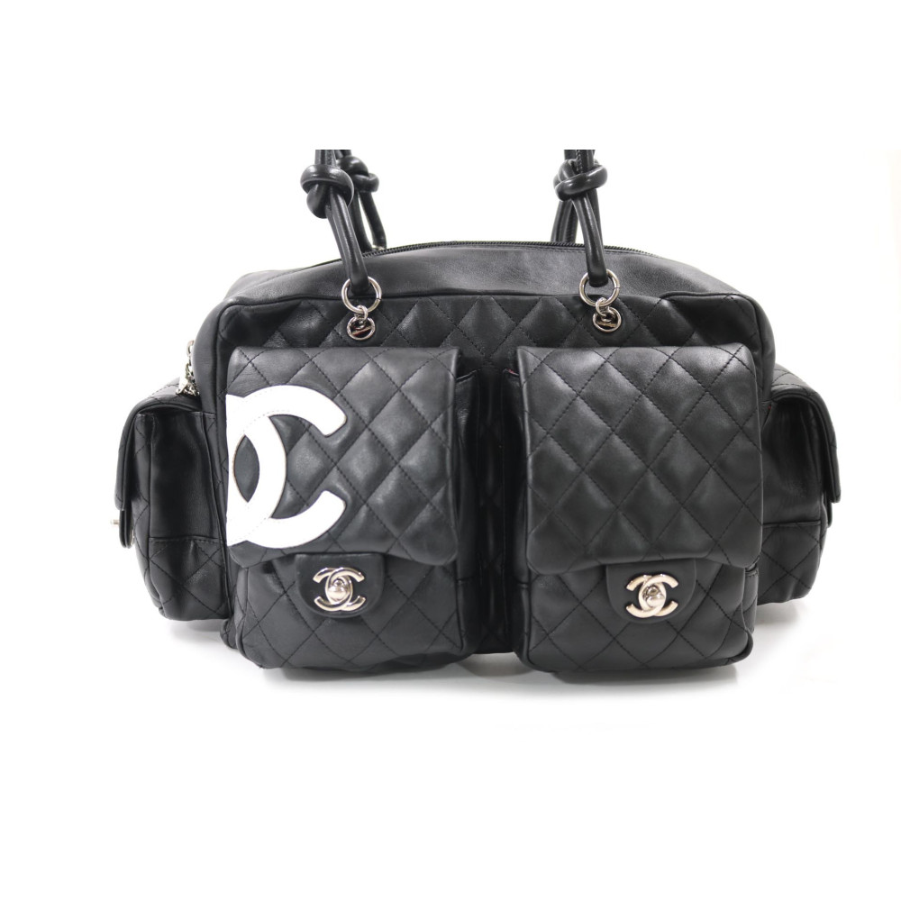 Chanel Reporter Pelle Nera