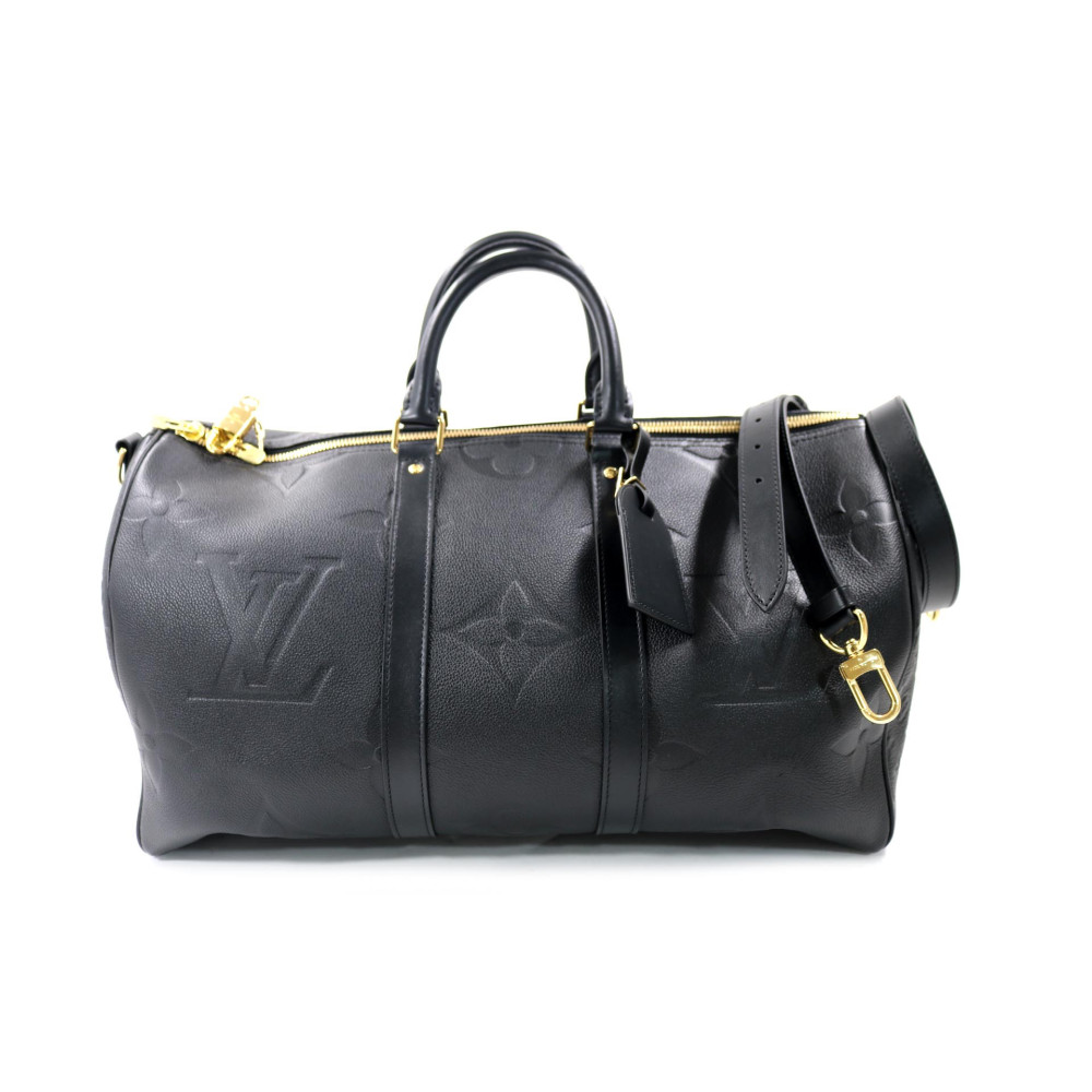 Louis Vuitton Keepall Pelle Nera