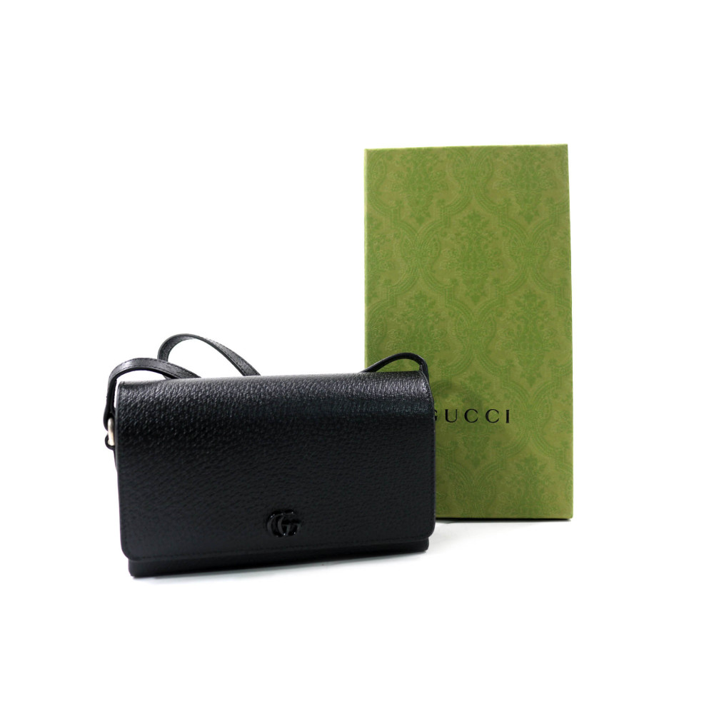 Gucci Tracollina Pelle Nera