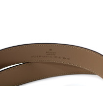 Gucci Cintura Pelle Tortora