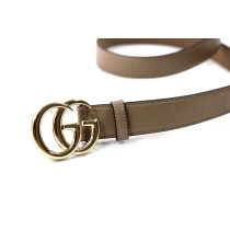 Gucci Cintura Pelle Tortora