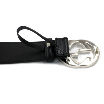 Gucci Cintura GG Supreme Pelle Nera