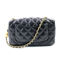 Chanel Rectangular Pelle Nera