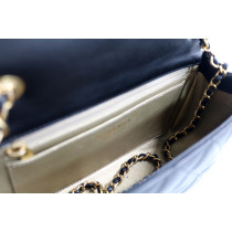 Chanel Rectangular Pelle Nera