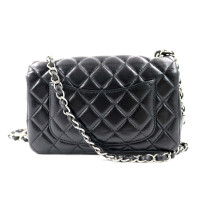 Chanel Rectangular Pelle Nera