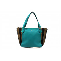 copy of Fendi Shopping Pelle Turchese
