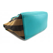 copy of Fendi Shopping Pelle Turchese