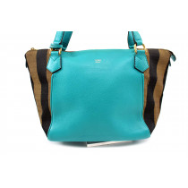 copy of Fendi Shopping Pelle Turchese