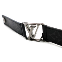 Louis Vuitton Bracciale Slim Monogram Nero