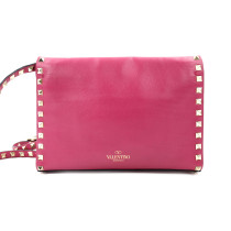 Valentino Tracolla Pelle Fucsia