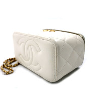 Chanel Vanity Pelle Bianca