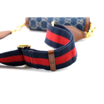 Gucci Horsebit Denim Blu