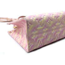 Louis Vuitton Onthego Small Pelle Rosa Giallo