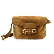 Gucci Horsebit Camoscio Cognac