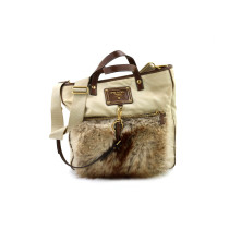 Prada Shopping Nylon Beige