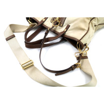 Prada Shopping Nylon Beige