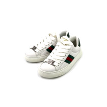 Gucci Sneackers Ace Pelle Bianca