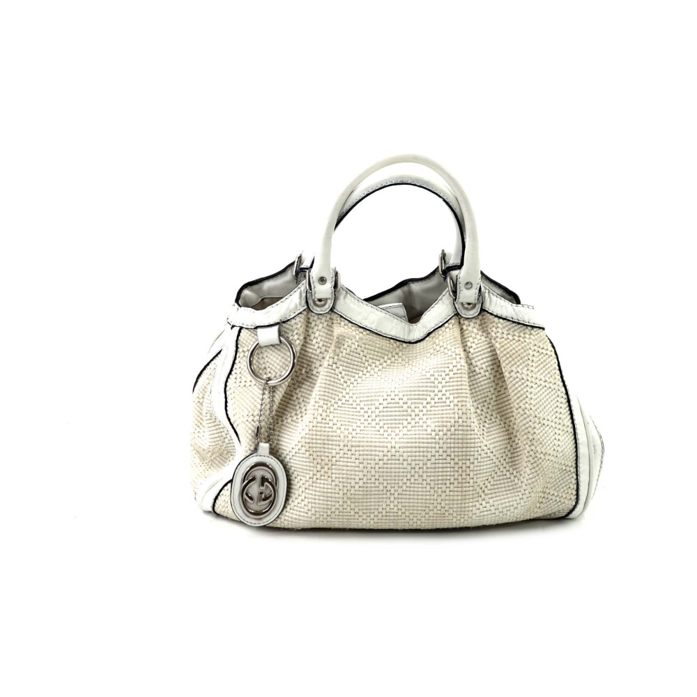 Gucci Sukey Rafia Burro
