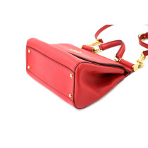 Dolce & Gabbana Sicily Media Pelle Rossa