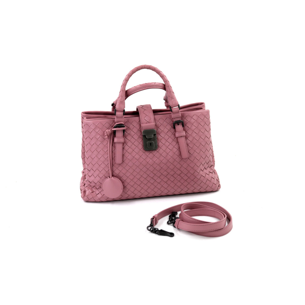 Bottega Veneta Roma Pelle Rosa