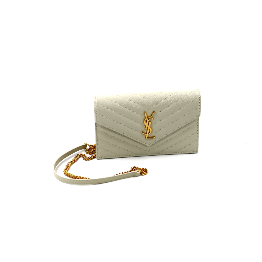 Saint Laurent Woc Cassandre Pelle Panna