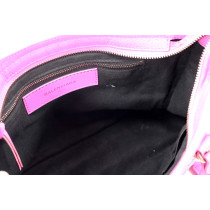Balenciaga City Small Pelle Rosa Fluo