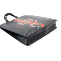 Gucci Shopping Kingsnake Pelle Nera