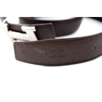 Hermes Cintura Pelle Marrone e Nera